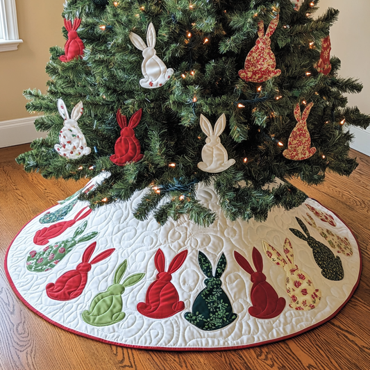 Bunny DAI090924018 Quilted Tree Skirt