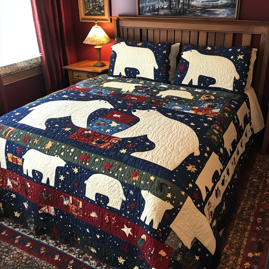 Polar Bear TAI080824047 Quilt Bedding Set