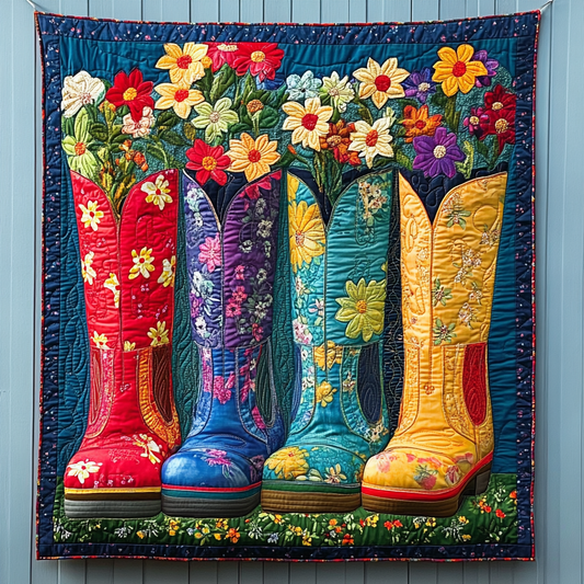 Garden Boots DAI281124068 Quilt Blanket
