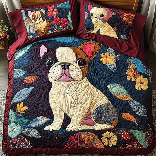 French Bulldog TAI181024169 Quilt Bedding Set