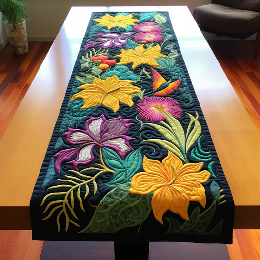 Flower Garden TAI201223053 Quilted Table Runner