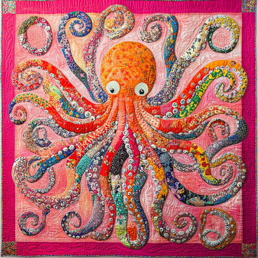 Octopus DAI040924216 Quilt Blanket