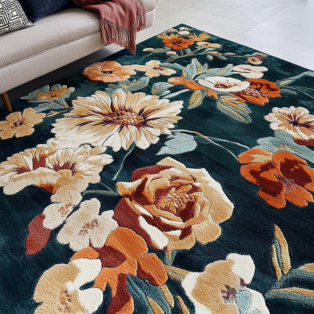 Floral Garden TAI251124259 Rug – Alpha Quilt