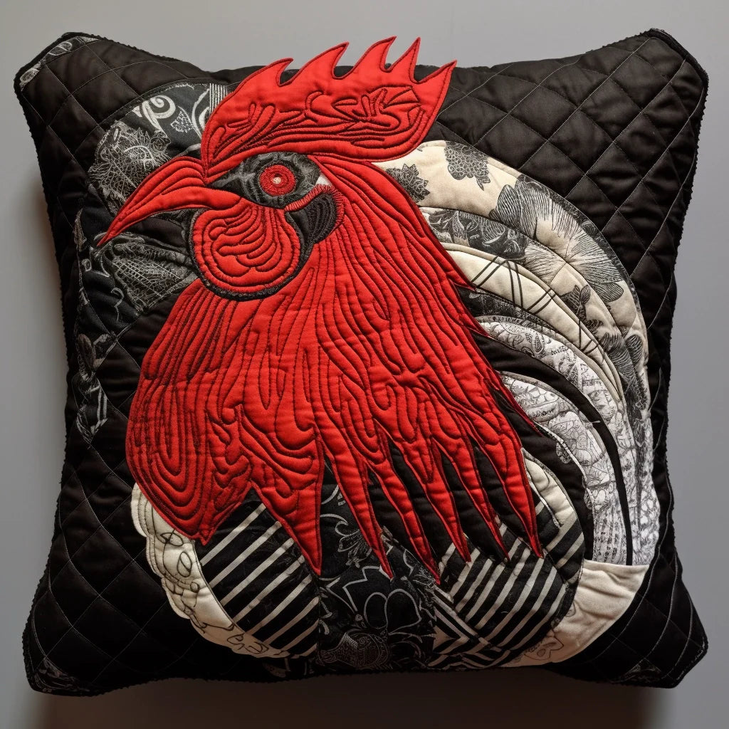 Chicken TAI060324052 Quilted Pillow Case