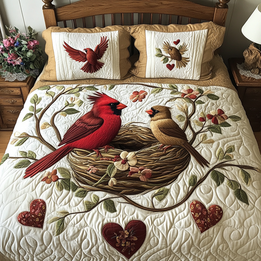 Love Bird DAI150125268 Quilt Bedding Set