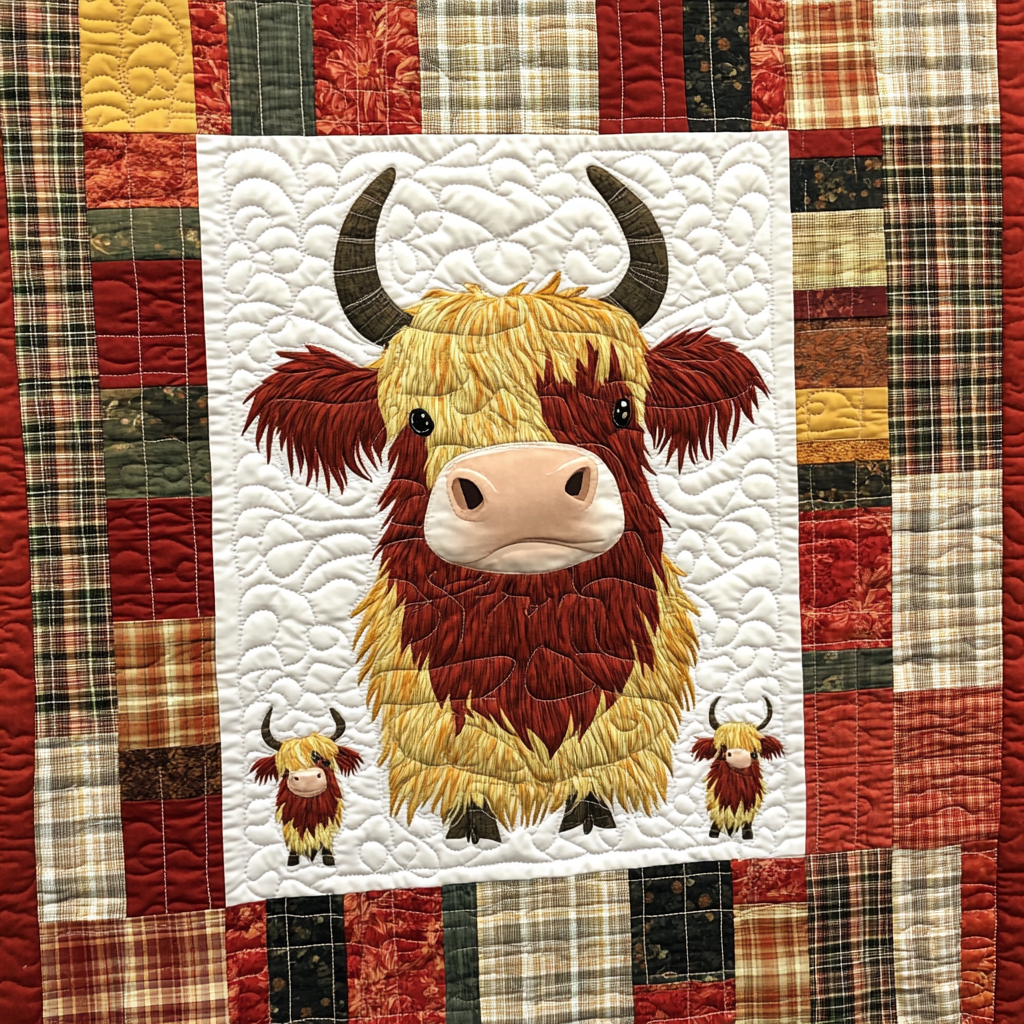 Highland Cow DAI281124039 Quilt Blanket