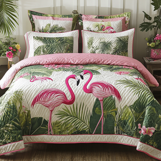 Flamingo TAI141124024 Quilt Bedding Set