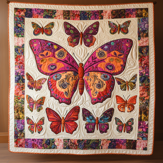 Butterfly DAI070824044 Quilt Blanket