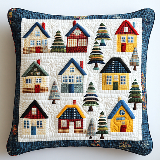 Winter Village DAI230924206 Quilted Pillow Case