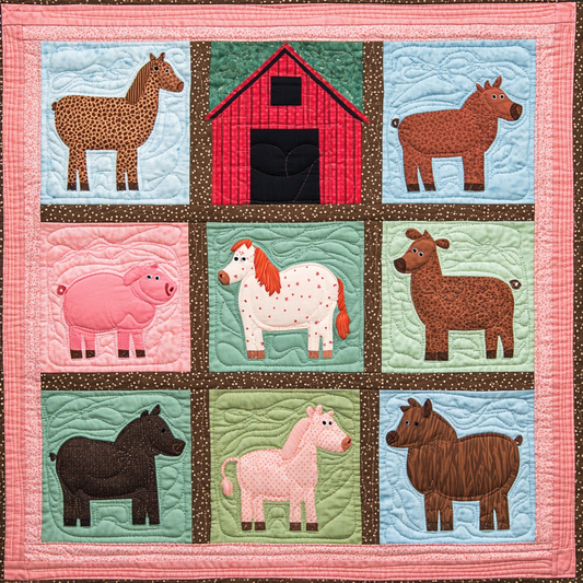 Farm Animal DAI221024104 Quilt Blanket