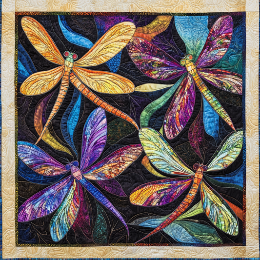 Dragonfly TAI151024414 Quilt Blanket