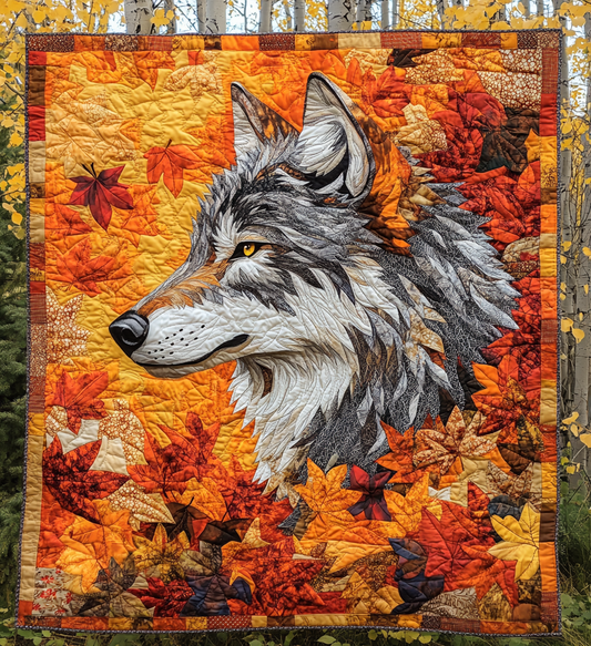 Autumn Wolf DAI150125011 Quilt Blanket