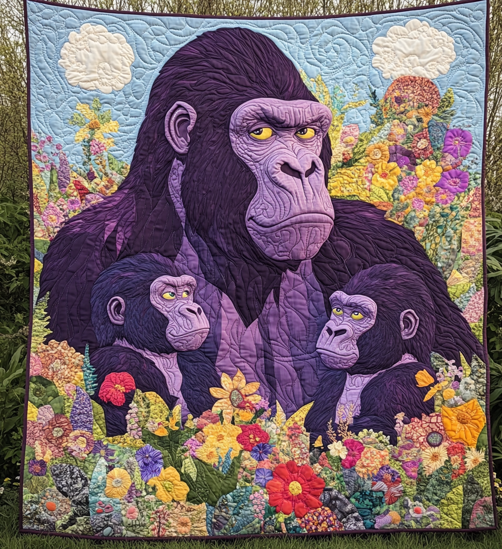 Gorilla DAI200125205 Quilt Blanket