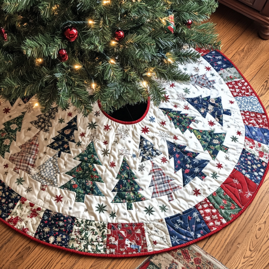 Christmas Tree DAI040924081 Quilted Tree Skirt