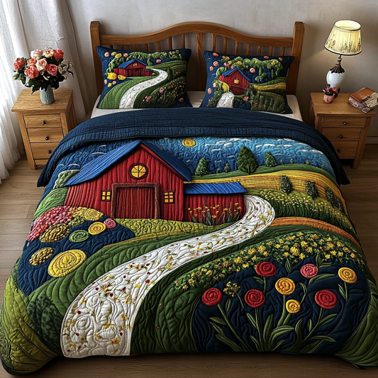 Farm House DAI090125090 Quilt Bedding Set