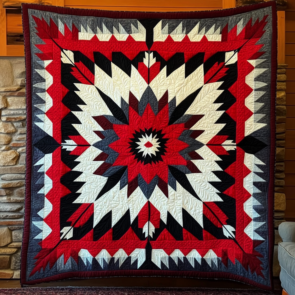 Native American TAI091024195 Quilt Blanket