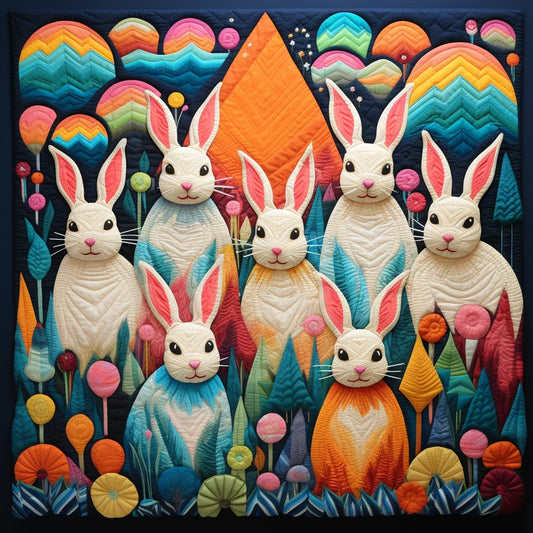 Rabbit TAI020324113 Quilt Blanket