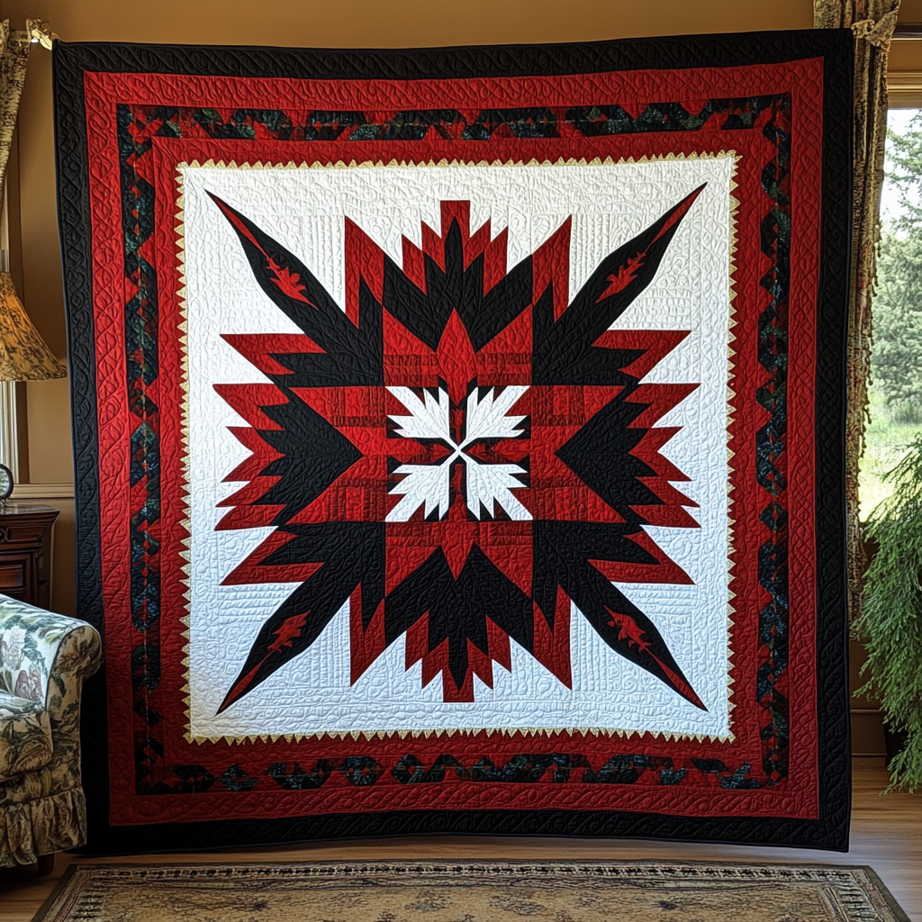 Native American TAI091024183 Quilt Blanket