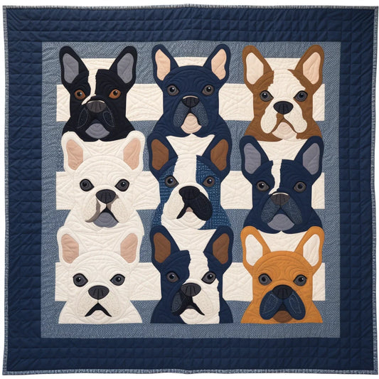 Boston Terrier TAI13112338 Quilt Blanket