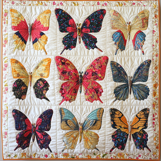 Butterfly DAI070824152 Quilt Blanket