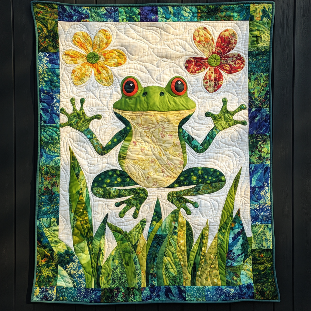 Frog DAI221024066 Quilt Blanket