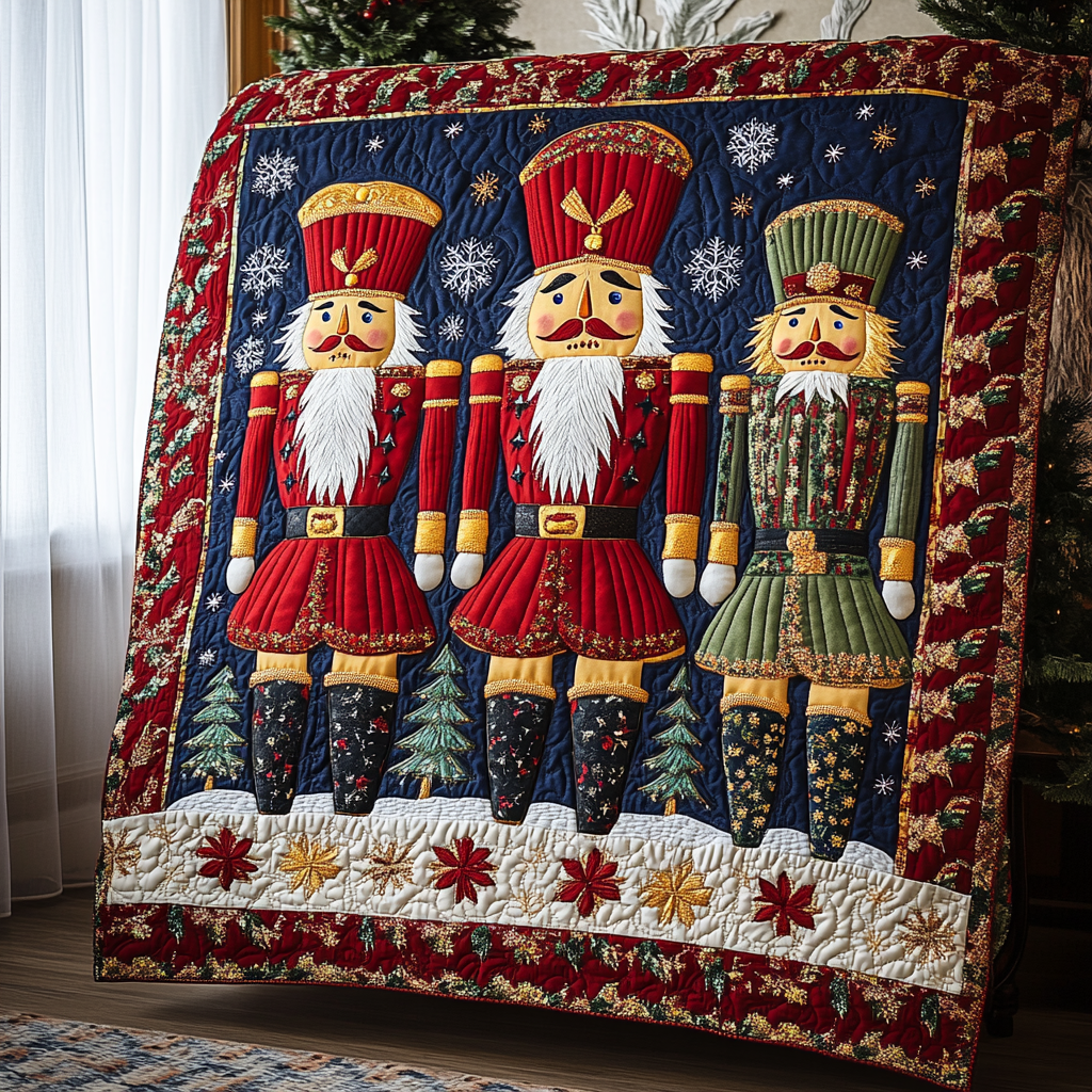 Christmas Nutcracker TAI181024002 Quilt Blanket