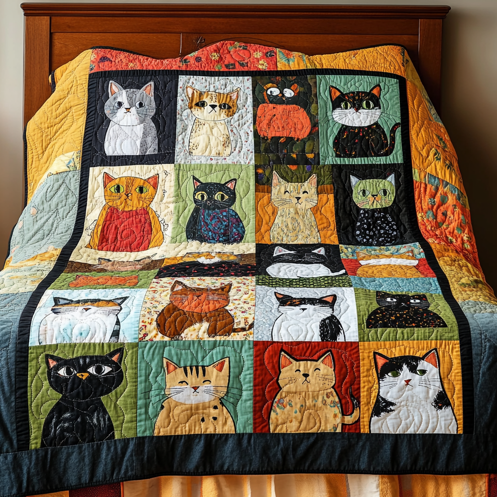 Cat TAI260924017 Quilt Blanket