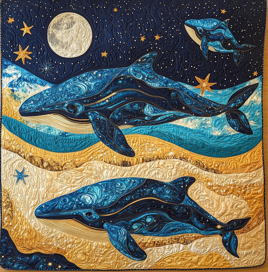 Whale DAI190225077 Quilt Blanket