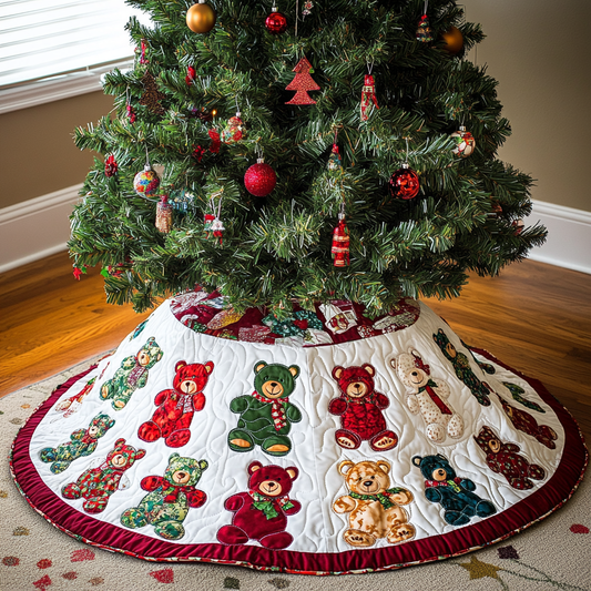 Teddy Bear DAI090924056 Quilted Tree Skirt