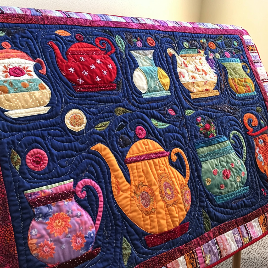 Teapot TAI041024392 Quilt Blanket