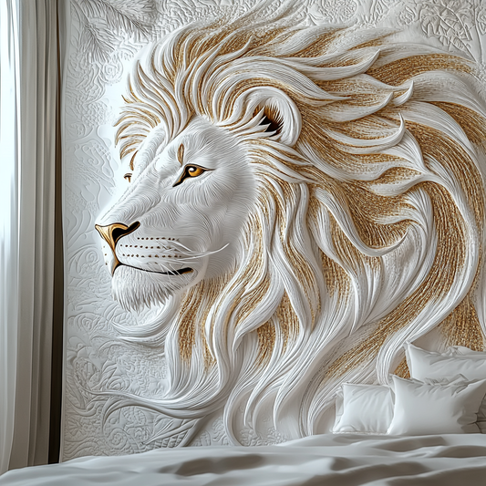 Majestic Lion TAI111124273 Quilt Blanket