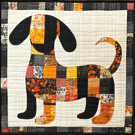 Dachshund DAI190824217 Quilted Placemats