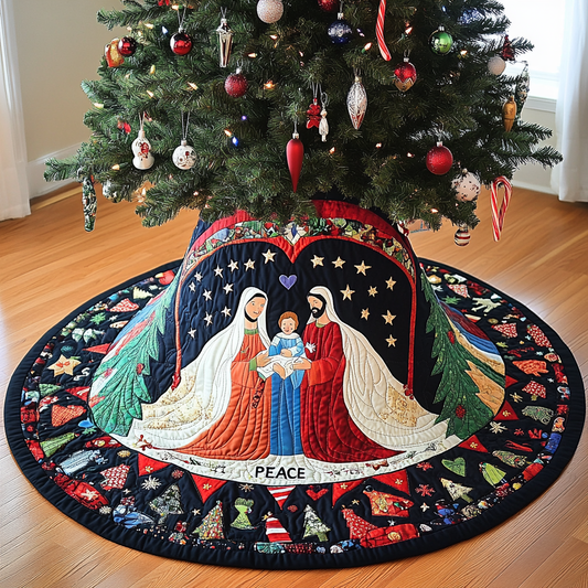 Nativity Scene TAI041024056 Quilted Tree Skirt