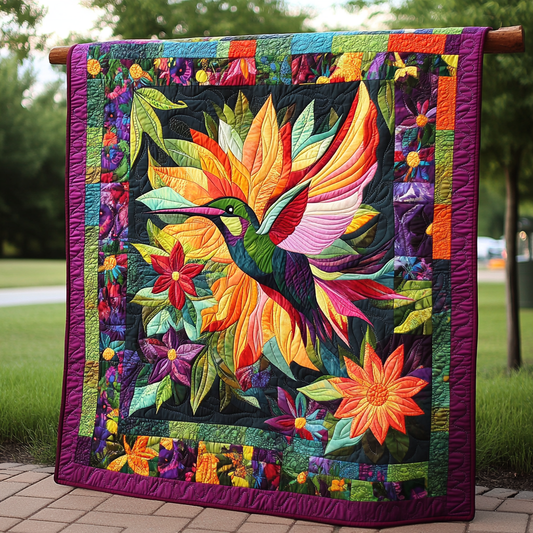 Hummingbird TAI041024496 Quilt Blanket