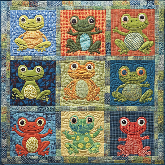 Frog DAI221024049 Quilt Blanket