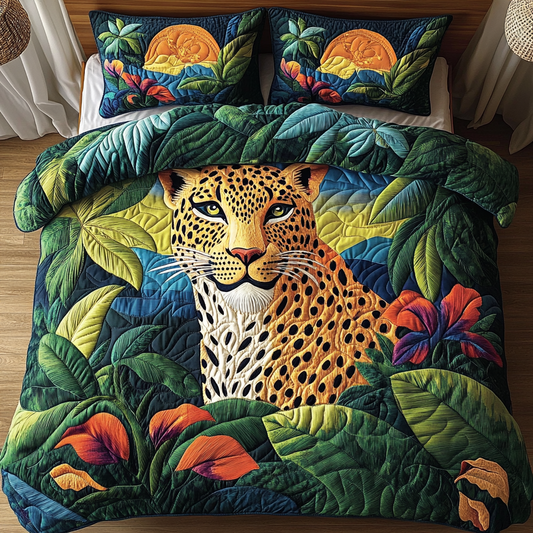 Leopard DAI200125084 Quilt Bedding Set