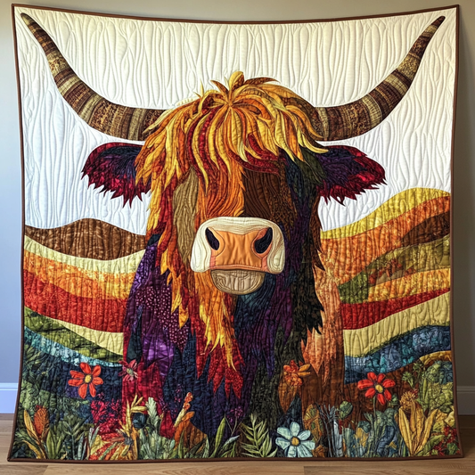 Highland Cow DAI111124433 Quilt Blanket