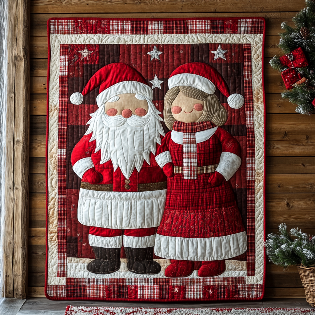 Mr And Mrs Claus DAI111124529 Quilt Blanket