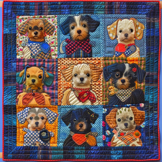 Puppies TAI240424050 Quilt Blanket