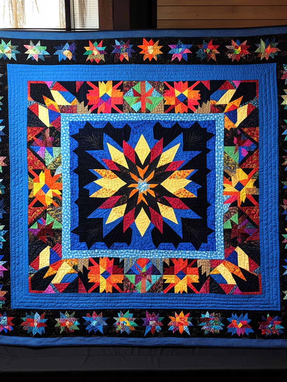 Native American TAI091024044 Quilt Blanket