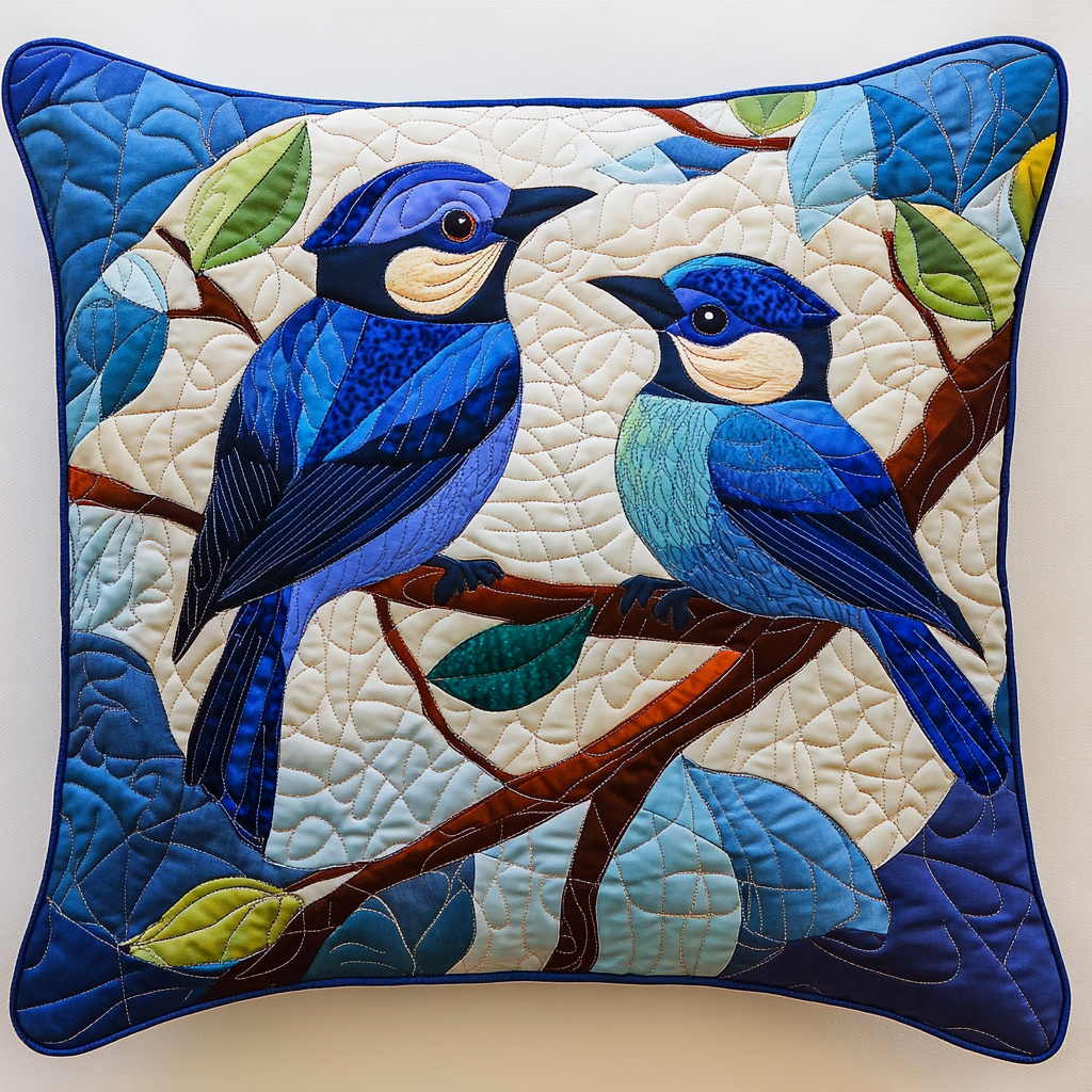 Blue Jay DAI040225405 Quilted Pillow Case – Alpha Quilt