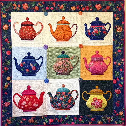 Teapot TAI041024390 Quilt Blanket