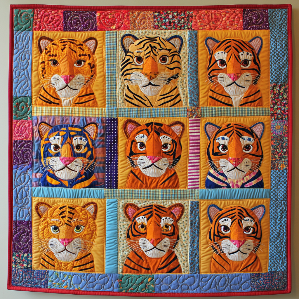 Tiger DAI25102439 Quilt Blanket