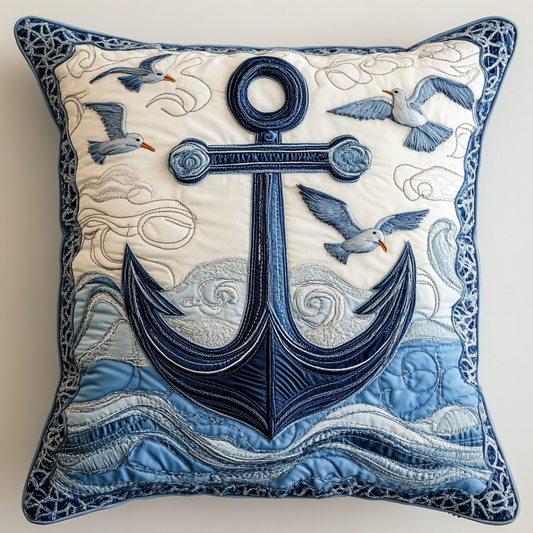 Anchor And Seagull DAI200125296 Quilted Pillow Case