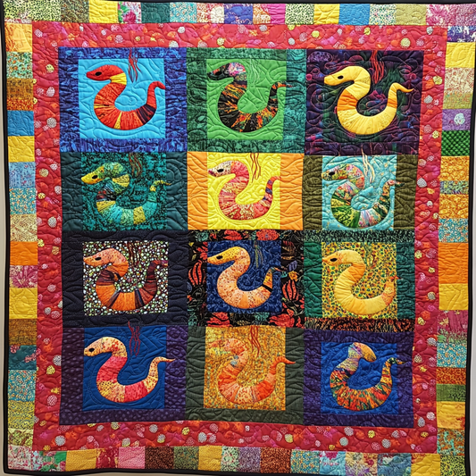 Snake DAI200125252 Quilt Blanket