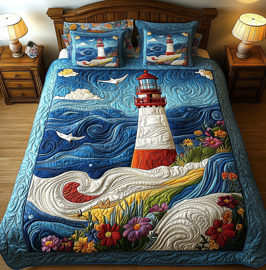 Lighthouse DAI200125040 Quilt Bedding Set