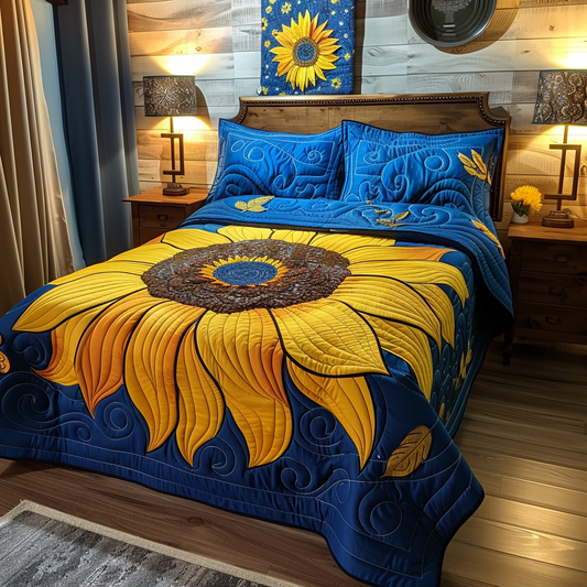 Sunflower TAI170724081 Quilt Bedding Set