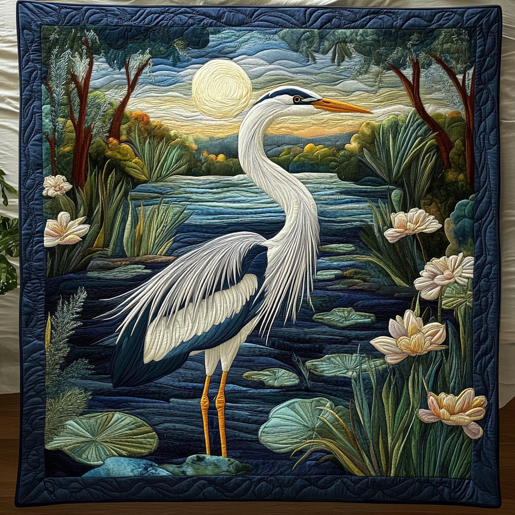 Heron DAI040225163 Quilt Blanket