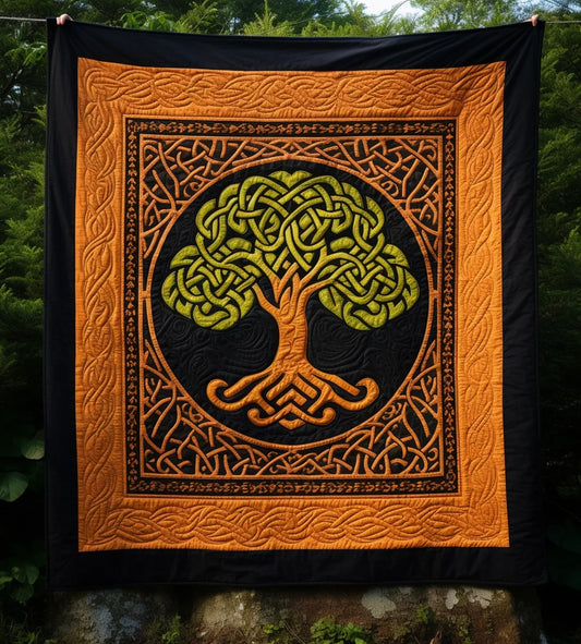 Celtic Tree Of Life BL10112330 Quilt Blanket