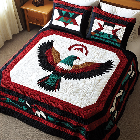 Native American Eagle DAI051224080 Quilt Bedding Set